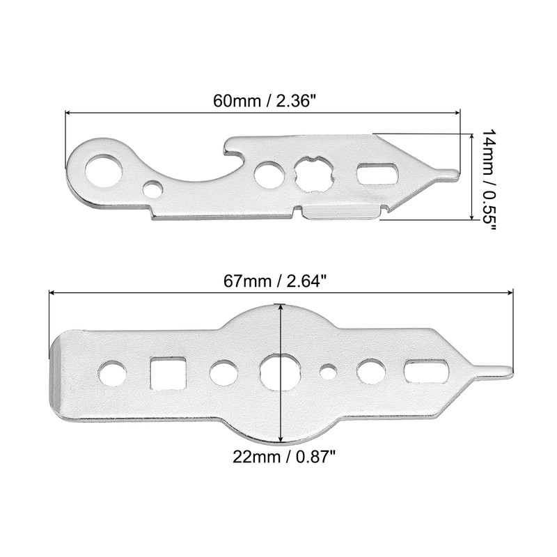 PATIKIL Dart Wrench Tool Set, 4 Piece Multi-Purpose Dart Accessories