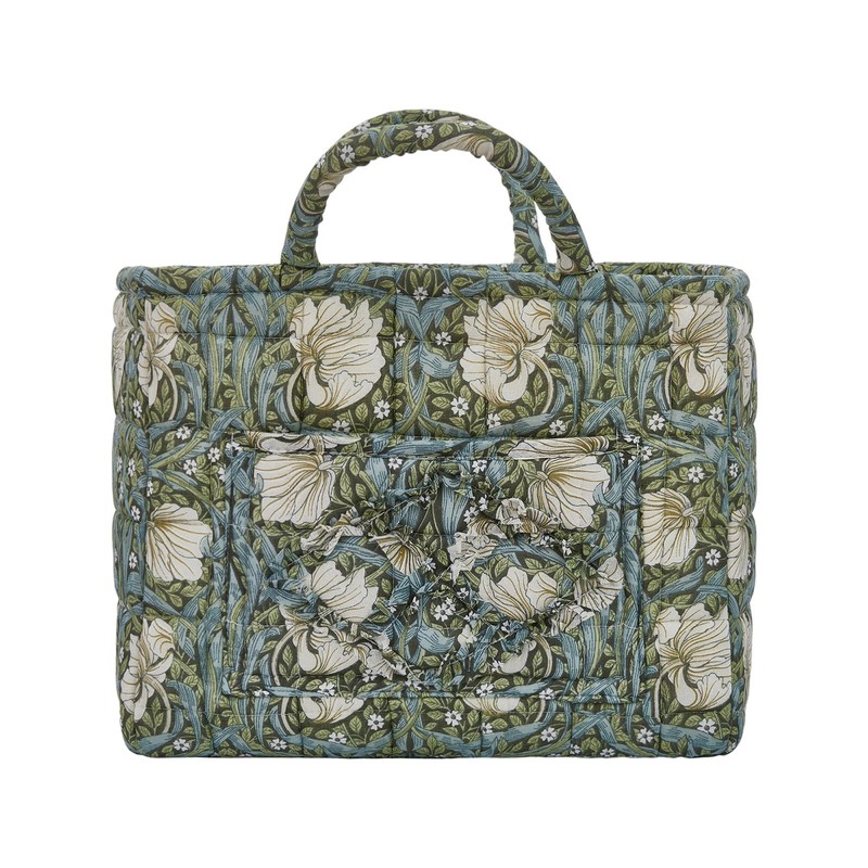 Car Storage Basket for Back Seat, Aesthetic Fabric Storage Basket
