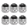 sourcing map 6pcs Water Cooling Adapter G1/4" Thread to 14mm