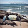 SOL PRO Polarized Riding Sunglasses Foam Padded Wraparound Fit Men
