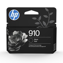 HP Cartucho de tinta negra 910 para impresoras HP | Funciona con OfficeJet 8010, 8020 Series, OfficeJet Pro 8020, 8030 Series | Elegible para tinta instantánea | 3YL61AN