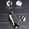 Bluetooth Headset Multifunction Vibrating Caller ID Clip Wireless Sports Earphones