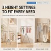 Tripod Clothes Drying Rack, Portable Laundry Rack for Travel/Camping