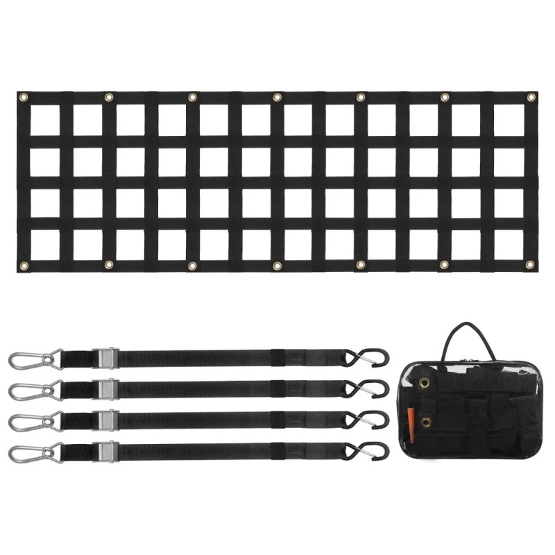 Tailgate Net, 60 in x 18 in, Heavy Duty Cargo