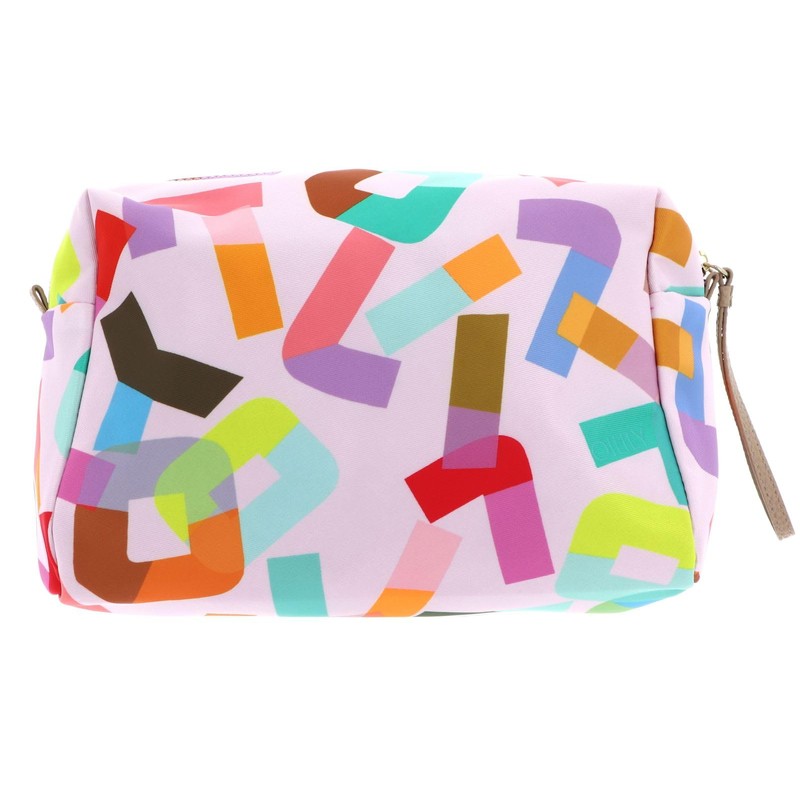 Oilily Bold Font Pia Wash Bag 28 cm, Lilac Snow,