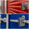 Kurtzy Heavy Duty Steel Lock with 8 Keys - Protects