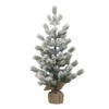 Old World Christmas 23" Frosted Balsam Tree with Burlap Base