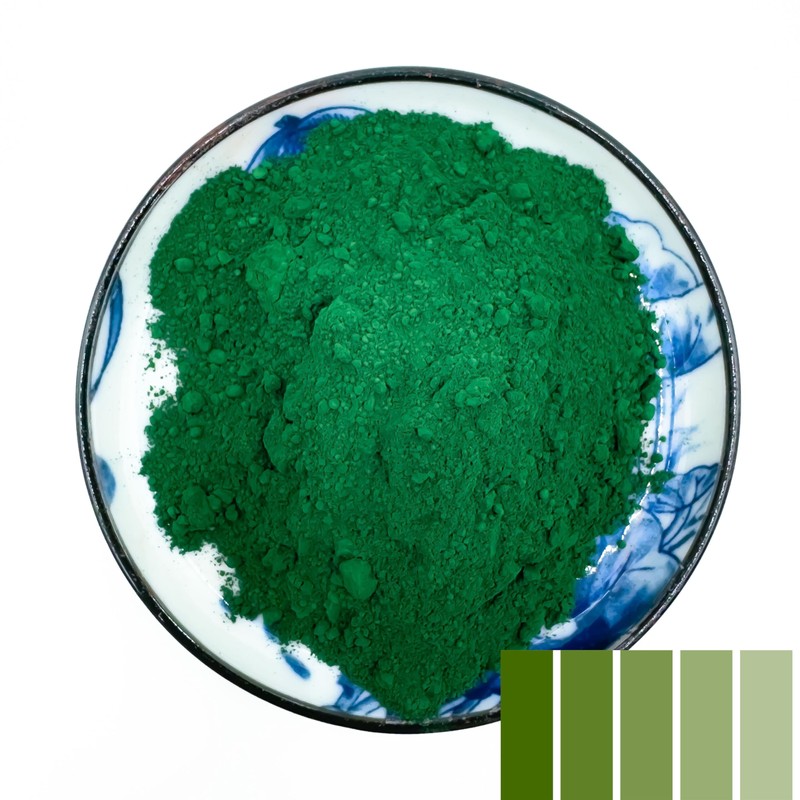Eastchemlab® Iron Oxide Green, Green Oxide Mineral Powder, Iron Oxide