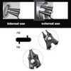4 in 1 Circlip Pliers Set, 5 Inch Multi-Function Internal