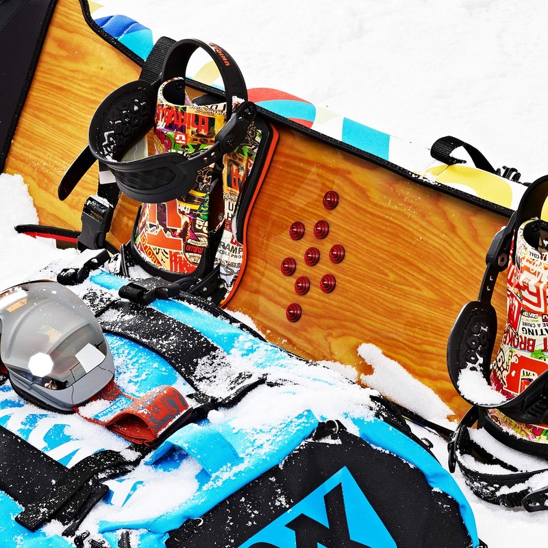 XCMAN Snowboard Round Stomp Pad Snowboard Deck Pad Anti-Slip Stomp