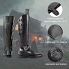 AGDGV Pirate Boot Covers - Faux Leather Steampunk Renaissance Costume