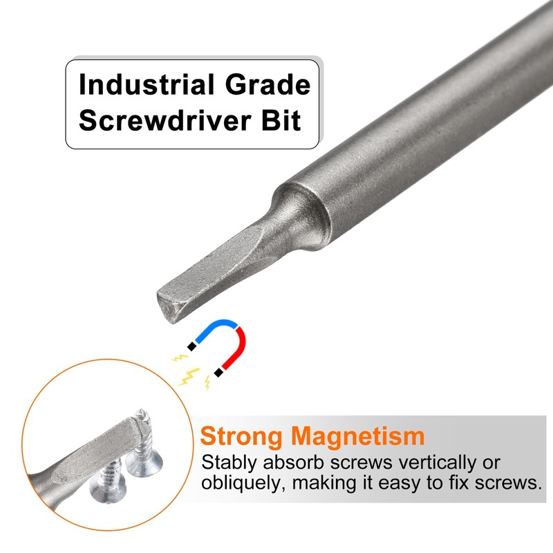 HARFINGTON 2pcs Magnetic Triangle Screwdriver Bit TA20 1/4" Hex Shank