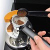 Coffer Tamper, Multifunctional Espresso Tamper with 10g Measuring Spoon, Coffee