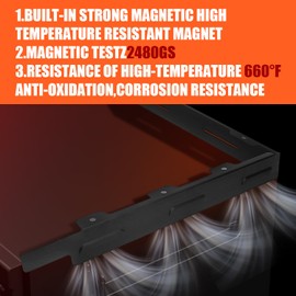 Acalu Wind Guard designed specifically for the Blackstone 36-inch griddle. This wind guard provides efficient protection Flame Hold Heat Fit Hood