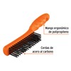 Truper CEA-54, Cepillo de alambre, cerdas acero al carbono, 64