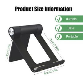 GNHG 2 Stück Handyhalterung, Faltbare Handyhalterung, Handyhalterung für Tablets, Smartphones