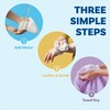 Scrubzz Disposable No Rinse Bathing Wipes - All-in-1 Single Use