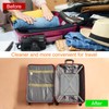sourcing map Compression Packing Cube for Suitcases 34x26x13cm Lightweight Luggage