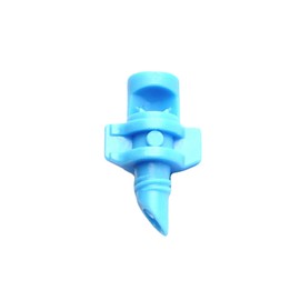 50 Pcs 90 Degree Micro Sprayer Refraction Automizing Drippers Hydroponic Garden Irrigation Blue