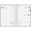 BRUNNEN Pocket Calendar Model 736 '26 | A6, Plastic, Black