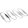 4 pcs Car Chromium Electroplating Door Handle Cup Bowls Cover