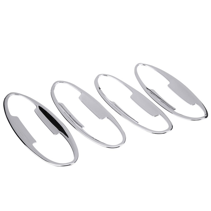 4 pcs Car Chromium Electroplating Door Handle Cup Bowls Cover