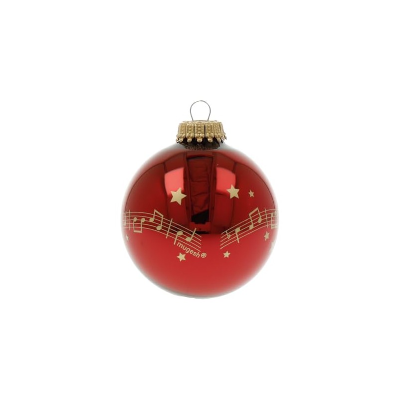 Christmas Bauble Bell with Instrument - Great Gift for Musicians