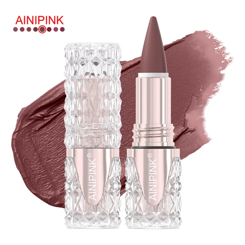 Ainipink Labial Mate 1 Pieza Con Fácil Aplicación