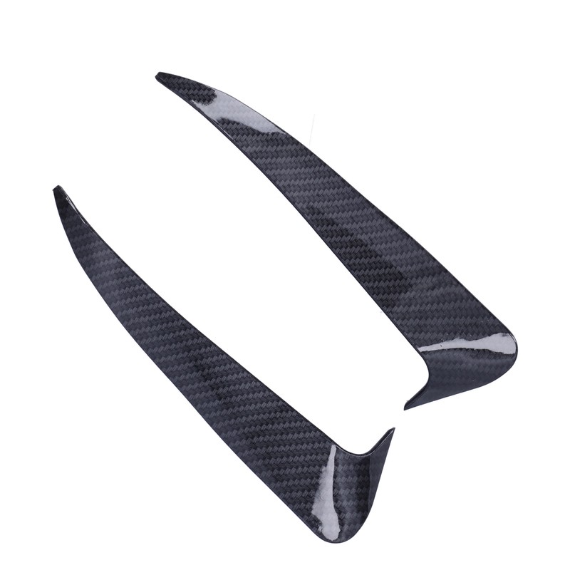 2pcs Rear Bumper Spoiler Side Canard Left Right Fit for