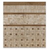 Noce 2 X 12 Travertine Chair Rail Ogee-1 Molding