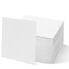 Cocktail Napkins Disposable Beverage Bar Napkins Black Linen-Like Square Napkins