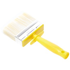 Coral 34201 Essentials Block Paint Brush with Synthetic Paintbrush Head for Sheds Fences or Paste 4 inch