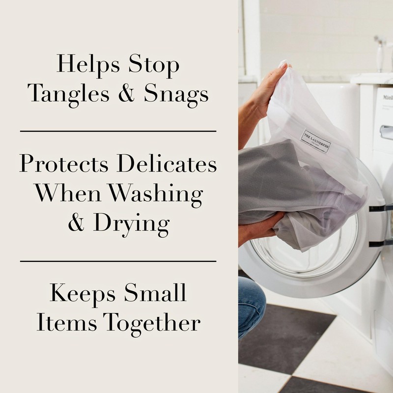 The Laundress Mesh Bag Bundle, Mesh Laundry Bags, One Large