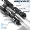 TAILONZ PNEUMATIC Black 8MM OD Y Spliter Plastic Push to