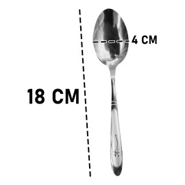mdj Cuchara De Acero Inoxidable 6 Piezas