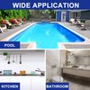 3 Pack Hand-Held Pool Scrub Brush Pool Cleaning Sponge Scrubber