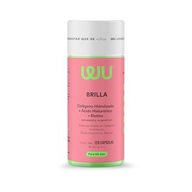 Nutrition Brilla Colágeno Hidrolizado Puro Biotina Ácido Hialurónico Péptidos Vitaminas Mujer Vitamina Zinc Suplemento Cuidado Cabello Piel Uñas 120