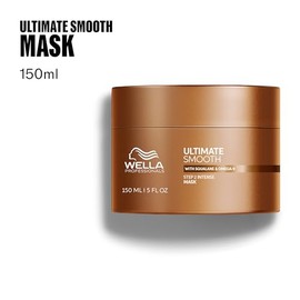 Wella Professionals ULTIMATE SMOOTH Intense Mask with Deep Nourishment | Treatment for Dry, Frizzy Hair | Smooths & Adds a Silky Shine | With Squalane & Omega 9 | Color Safe