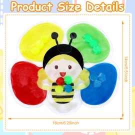 SPHERETRON Sensory Toy Bees Sensory Play Colours Sorting Game Stress Toy Fidget Toys Children Autism Toy Motor Skills Toy for Children Girls Boys 2+ Years