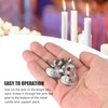 200 Uds. Pestañas de Mechas para Velas, Pestañas de Soporte
