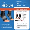 Plantar Fasciitis Sock (6 Pairs) for Men and Women, Compression