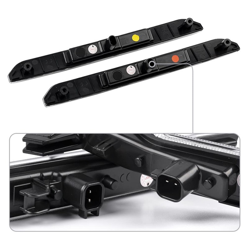 NJSBYL LED Side Marker Lights Assembly for 2020 2021 2022