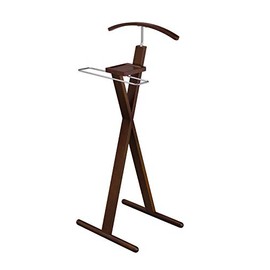 Proman Products Josh Valet Stand, Walnut