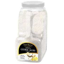 GranAroma Citric Acid, 8 lb, Food Preservative, Baking & Cleaning