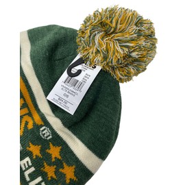 Vans Off The Wall Men's Elite Pom Cuff Beanie - Olive Green