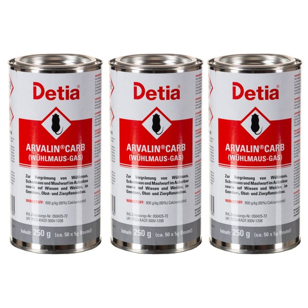 Detia Vole Gas 750 g – Grounding Against Voles and