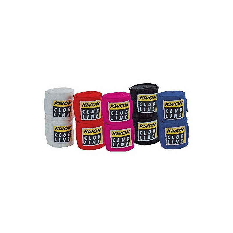 Club Line Elastic Handwraps in 5 Colours blue