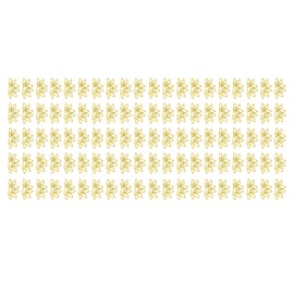 100pcs Shaped Paper Clips Flower Shape Metal Portable Office Clips for File Classification Document Organizing