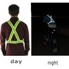 Comidox Reflective Vest with Hi Vis Bands, Fully Adjustable &