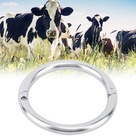 Zerodis Garden Culture, Cattle Nose Ring, Posture Accessories, Stainless Steel, Taurus, Horticulture, Home Gardening (4.5 kg / 9.9 lbs)